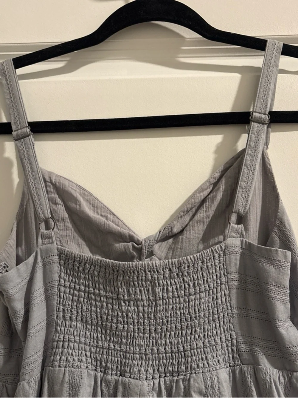 Gentle Fawn Shae Front Twist Maxi Dress Gray size XS - Picture 4 of 8